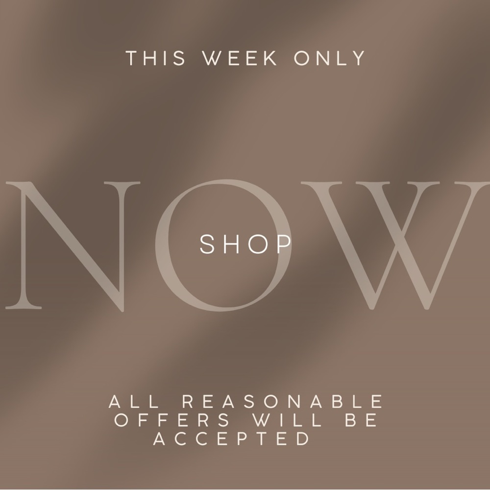 Closet Blowout this week only!